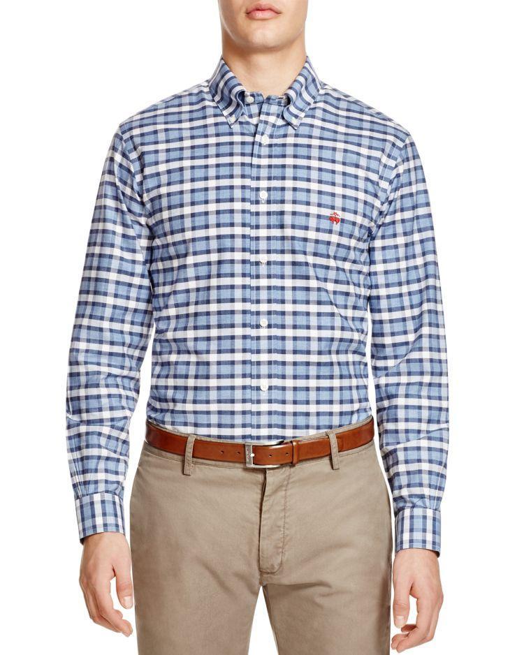 Brooks Brothers Chemise à Col Boutonné | Bleu