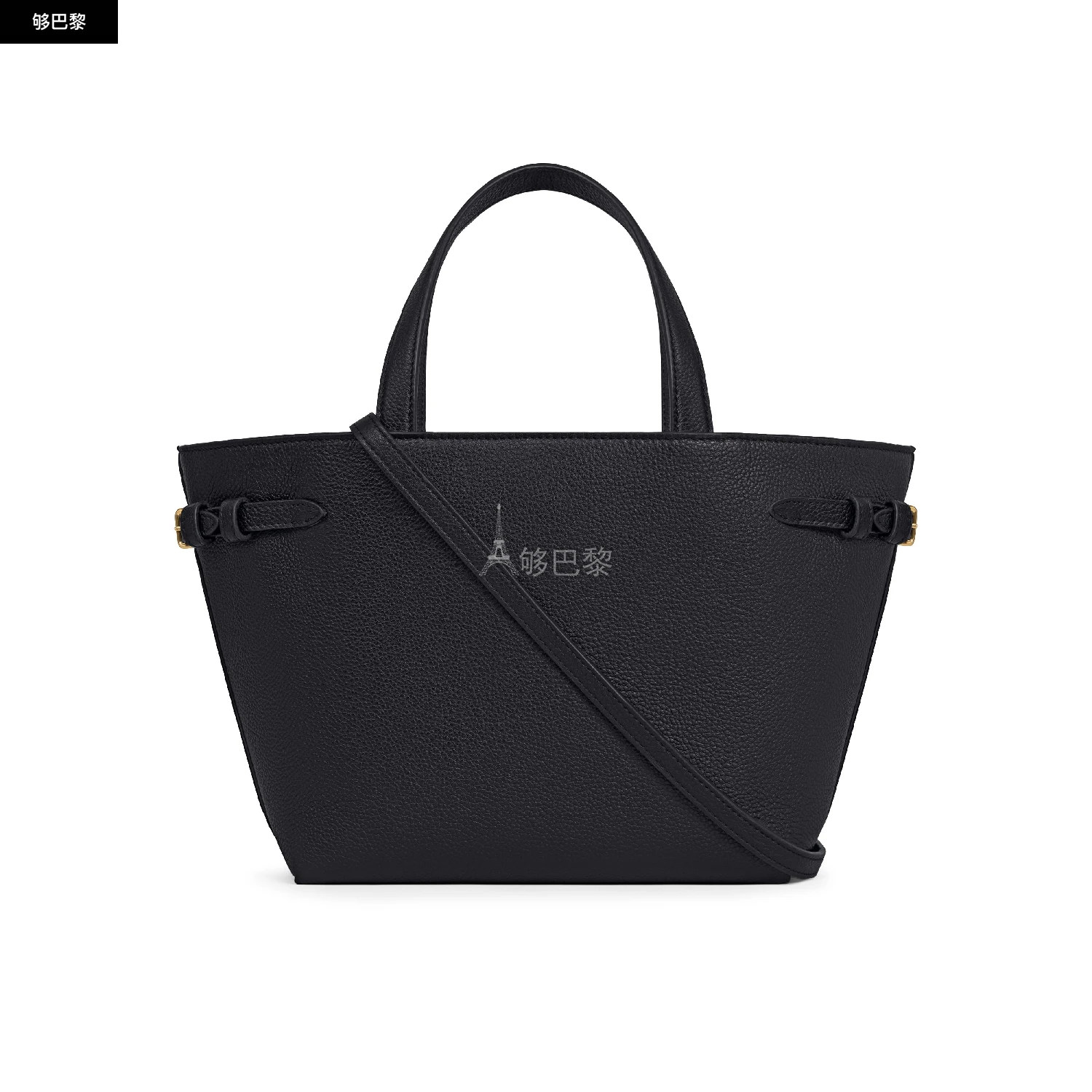 商品Celine|【预售】 女士 单肩包 Cabas Anais迷你粒面牛皮革手袋  118613ENY.38NO/38NO CEL7496SBCK ,价格¥18282,第5张图片详细描述