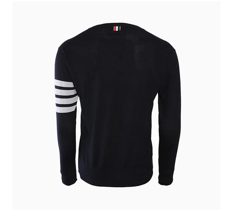 商品[国内直发] Thom Browne|THOM BROWNE 蓝色男士卫衣/帽衫 MKA230A-00014-415,价格¥4784,第7张图片详细描述