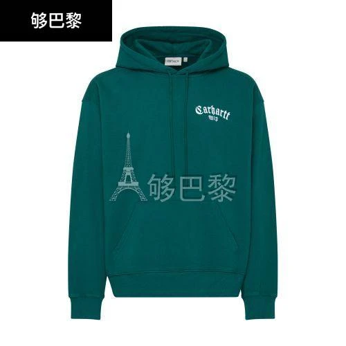 商品Carhartt WIP|【特惠8.7折】包邮包税【预售7天发货】 CARHARTT WIP 男士 卫衣 Onyx Script 连帽衫  CAHAAYAHGEE,价格¥1264,第3张图片详细描述