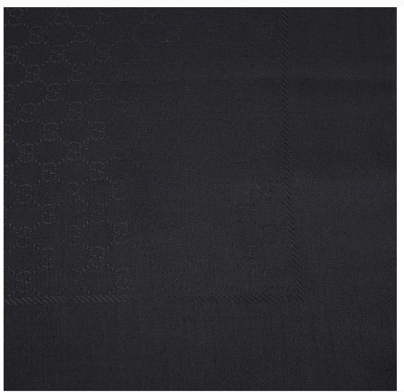 商品[国内直发] Gucci|GUCCI 古驰 黑色多格式羊毛围巾 406236-3G632-1000,价格¥4677,第4张图片详细描述