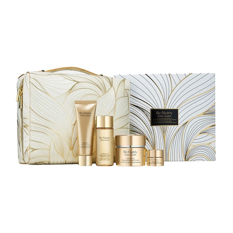 商品Estée Lauder|雅诗兰黛白金限量护肤套装 面霜50ml+洁面乳50ml+精粹水50ml+眼霜7ml,价格¥2138,第3张图片详细描述