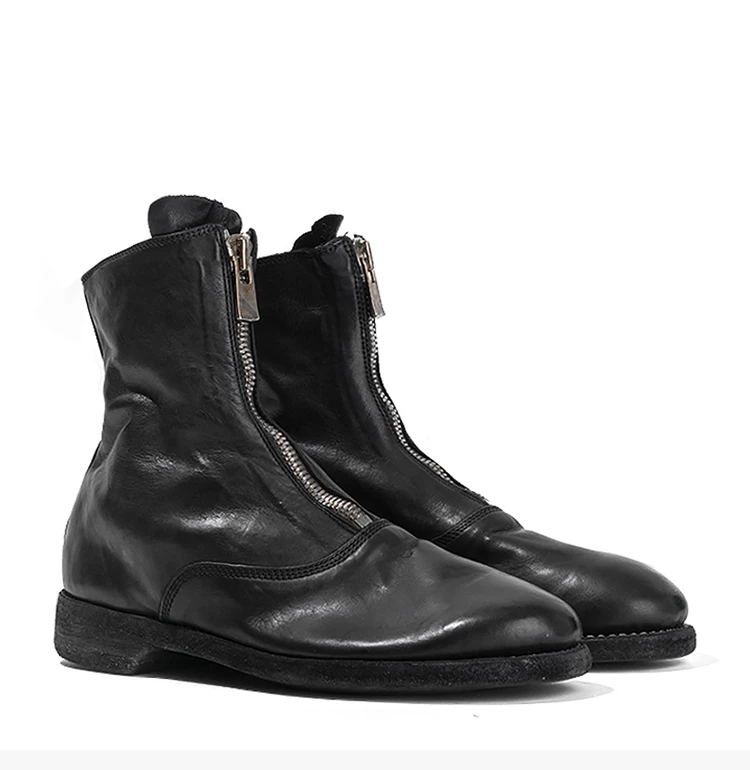 商品guidi|GUIDI 黑色女士踝靴 210-SOFT-HORSEFG-BLKT,价格¥4544,第5张图片详细描述