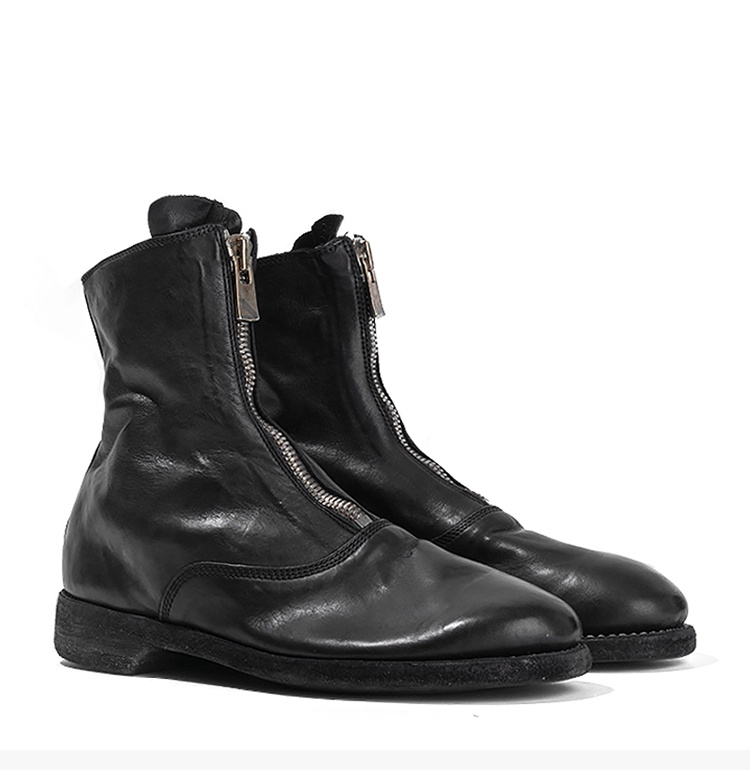 商品guidi|GUIDI 黑色女士踝靴 210-SOFT-HORSEFG-BLKT,价格¥4096,第7张图片详细描述