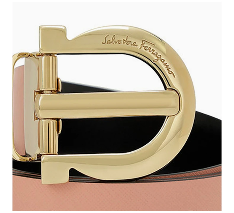 商品Salvatore Ferragamo|SALVATORE FERRAGAMO 粉色女士腰带 23-8416-584108,价格¥2223,第6张图片详细描述