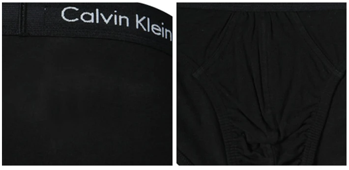 商品[国内直发] Calvin Klein|Calvin Klein 卡尔文 克莱恩 黑色棉氨纶男士三角内裤1件装 NU2661-001,价格¥173,第11张图片详细描述