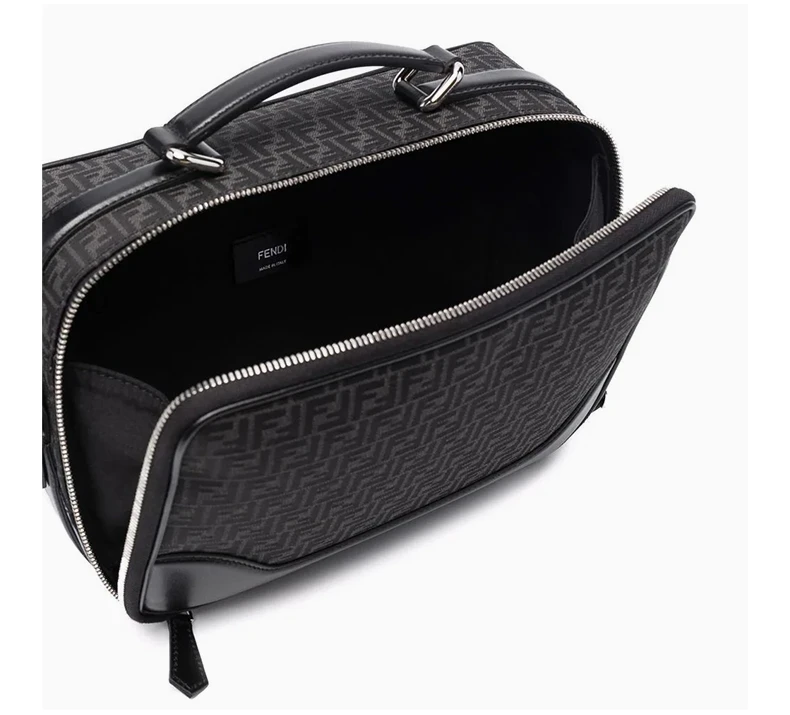 商品[国内直发] Fendi|FENDI 黑色男士公文包 7VA541-AG0N-F0NPN,价格¥15694,第6张图片详细描述