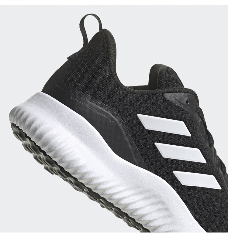 商品Adidas|【Brilliant|包邮包税】阿迪达斯 ALPHACOMFY  训练运动鞋 跑步鞋  GX1789 CBLACK/FTWWHT/CBLACK,价格¥347,第3张图片详细描述