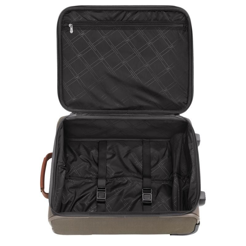 商品Longchamp|Longchamp/珑骧 女士棕色帆布行李箱,价格¥2772,第2张图片详细描述