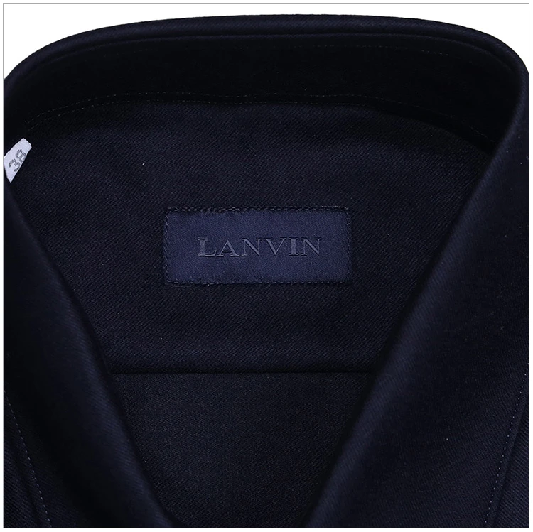 商品[国内直发] Lanvin|Lanvin 浪凡 藏蓝色羊毛男士衬衫 RMSI0026-29,价格¥1051,第7张图片详细描述