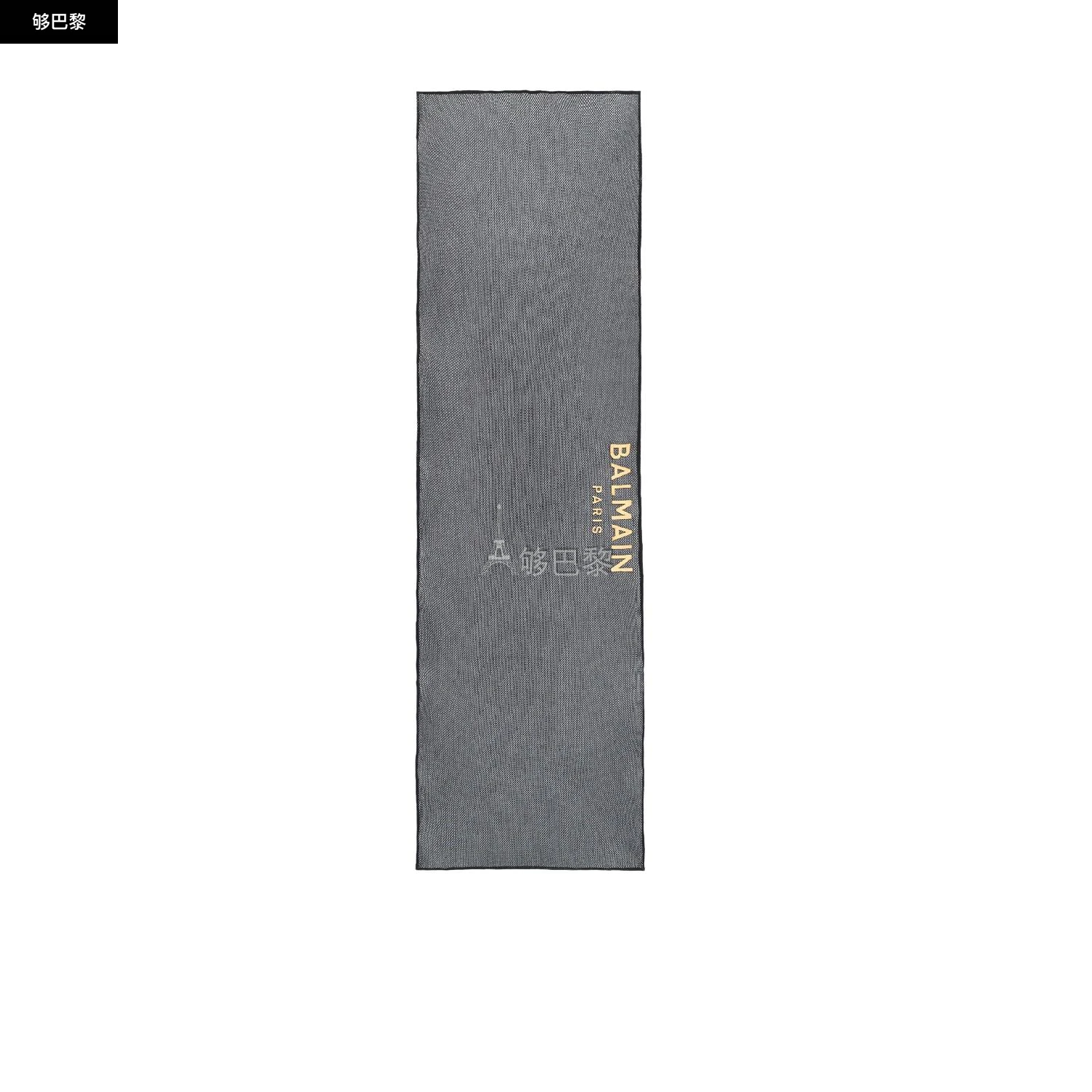 商品Balmain|【预售】 巴尔曼 25春夏 女士 家居用品 Balmain Paris网眼纱裙 BKG401630012 ,价格¥3462,第2张图片详细描述
