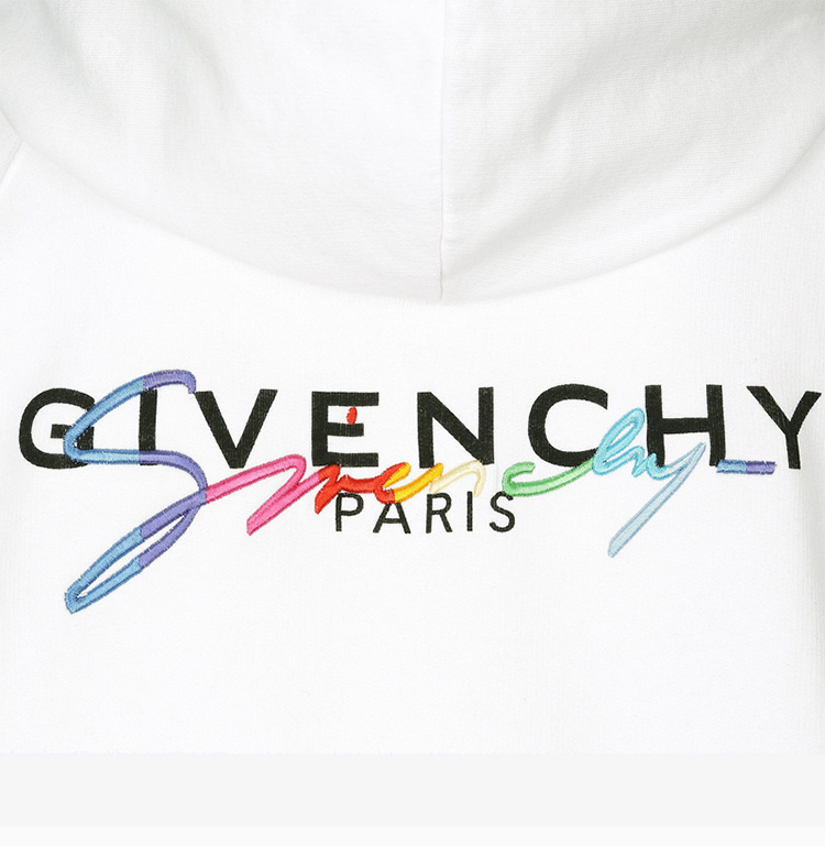 商品[国内直发] Givenchy|Givenchy 纪梵希 男士白色拉链外套 BMJ03K30AF-100,价格¥6260,第8张图片详细描述