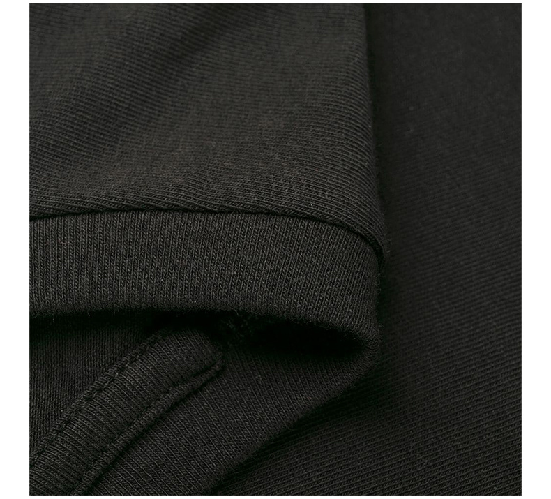 商品Emporio Armani|EMPORIO ARMANI 女士黑色棉质短袖T恤 8NTT63-TJ12Z-0200,价格¥454,第10张图片详细描述