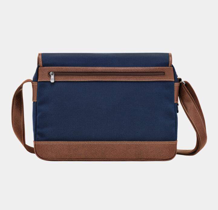 商品[国内直发] Longchamp|【10月8号左右发货】珑骧帆布配皮翻盖开合斜挎单肩包男款,价格¥2817,第12张图片详细描述