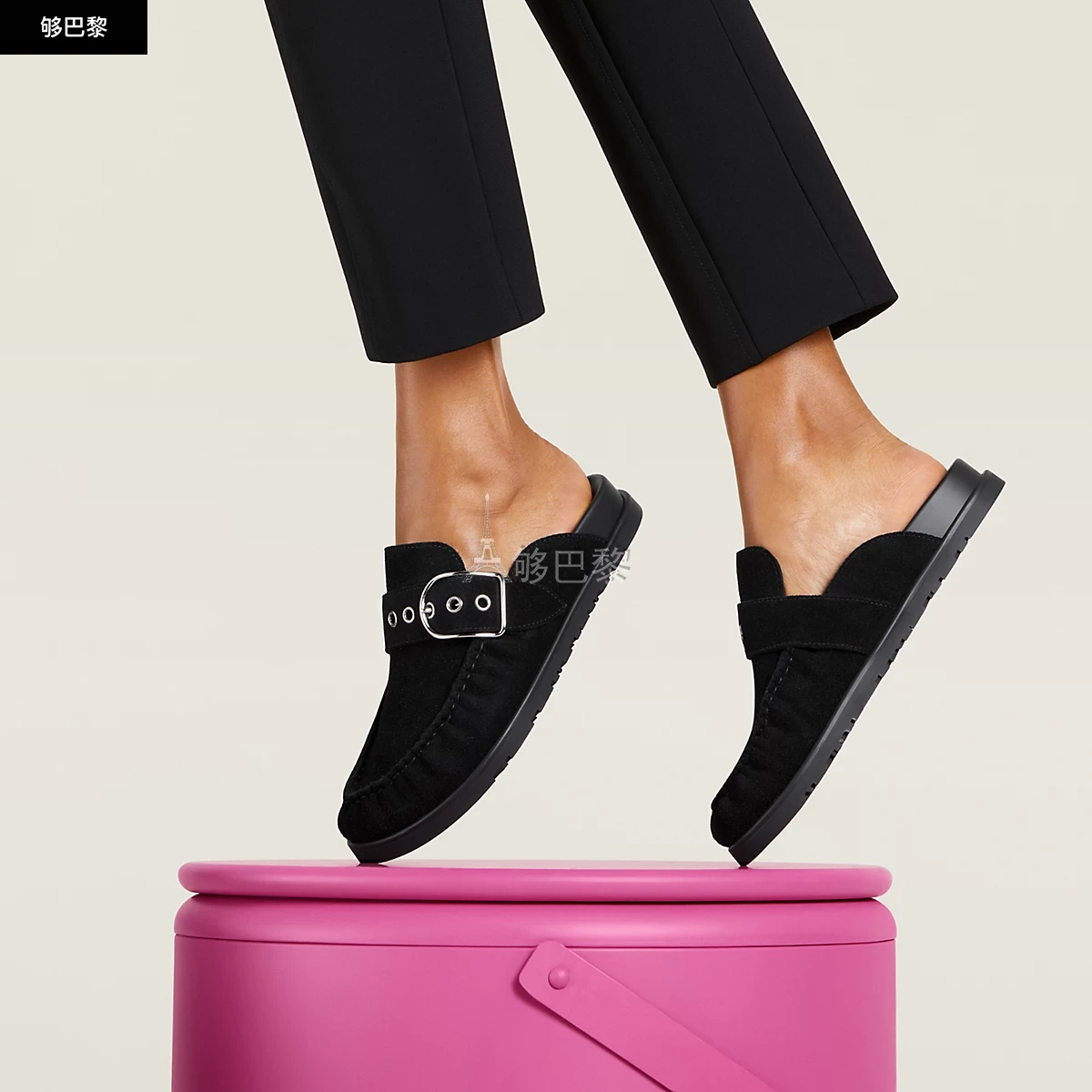 商品Hermes|【预售】 爱马仕 25春夏 女士 拖鞋 Mules Key H251182Z 02 ,价格¥8667,第4张图片详细描述