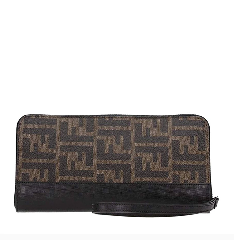 商品[国内直发] Fendi|FENDI 棕色男士长款钱夹 7M0191-X4U-F0CRD,价格¥4442,第6张图片详细描述
