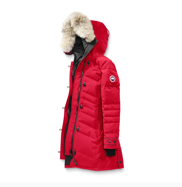 商品[国内直发] Canada Goose|CANADA GOOSE 红色女士羽绒服 2090L-RED,价格¥6447,第7张图片详细描述