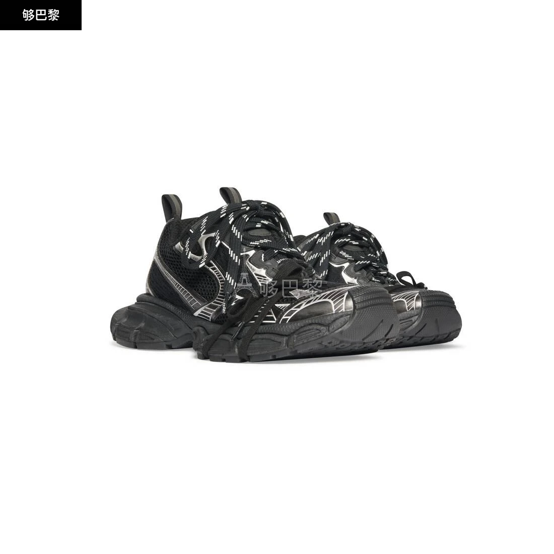 商品Balenciaga|【预售】 巴黎世家 25春夏 男士 休闲运动鞋 3XL 男士运动鞋 734734W3XL11090 ,价格¥9207,第5张图片详细描述
