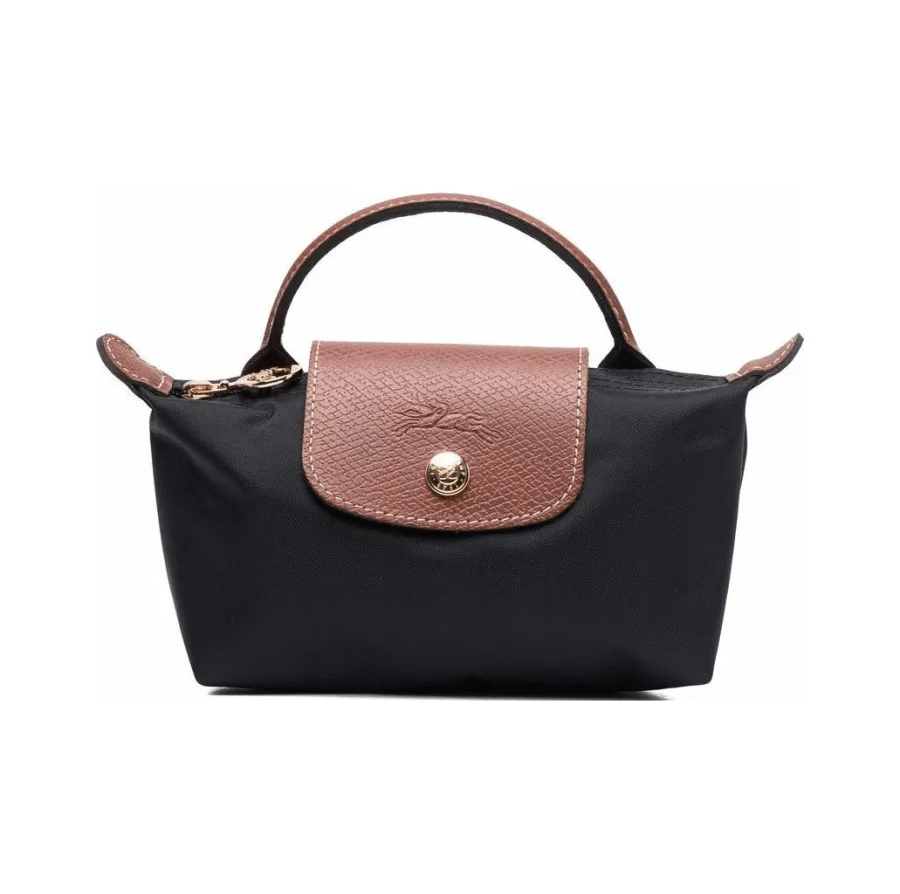 商品[国内直发] Longchamp|珑骧女包女士Le Pliage City 17图层帆布拼牛皮饰边饺子包手提包化妆包34175,价格¥737,第5张图片详细描述