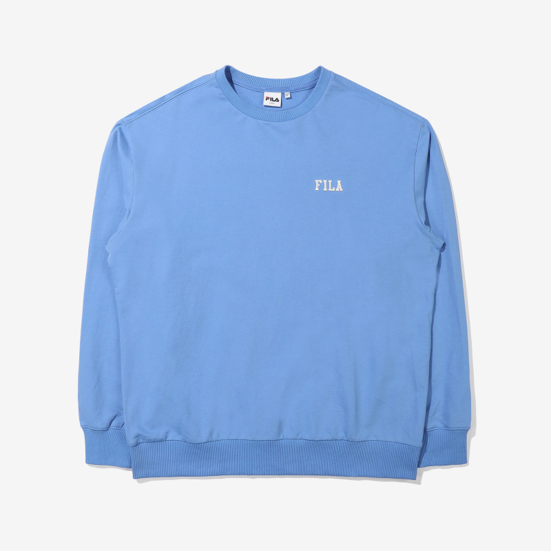商品Fila|【享贝家】FILAESTABLISHED 1911男士运动休闲卫衣白色/蓝色/绿色/米色FS2POE1111X（特价活动款）,价格¥186,第3张图片详细描述