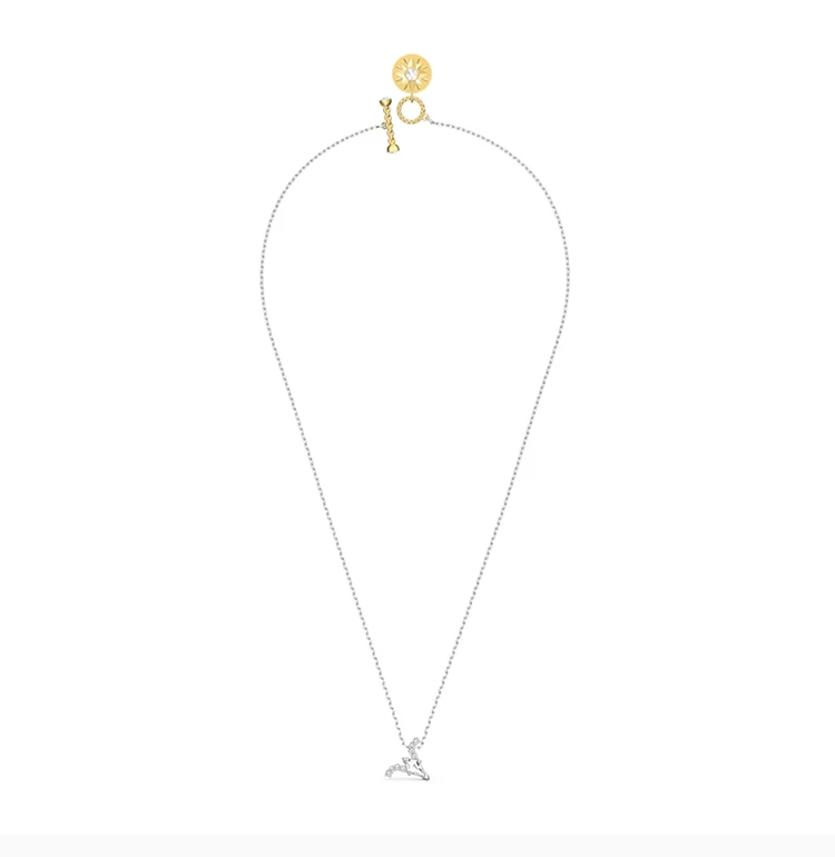 商品[国内直发] Swarovski|Swarovski 施华洛世奇 银色女士项链 5563890,价格¥458,第5张图片详细描述