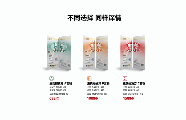 商品WANG SHI|王氏大闸蟹礼券 B套餐1088型 礼卡提货券中秋节送礼（门店/扫码/电话提货）,价格¥680,第11张图片详细描述