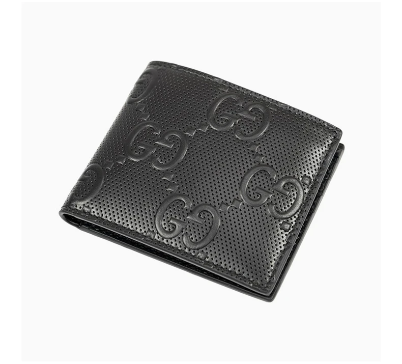 商品[国内直发] Gucci|GUCCI 黑色男士零钱包 645154-1W3AN-1000,价格¥4801,第7张图片详细描述