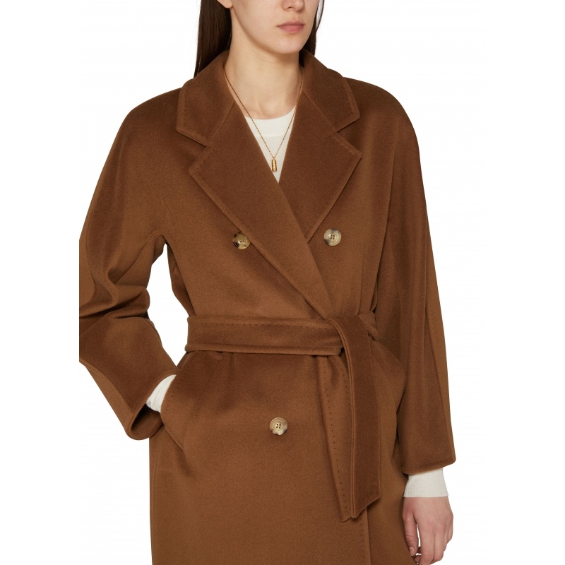 商品Max Mara|麦丝玛拉 女士驼色羊毛女士大衣101801 MAX353T5BE1（三色可选）,价格¥18768,第10张图片详细描述
