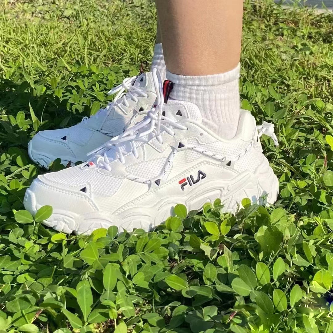 商品Fila|【享贝家】斐乐FILA 新款猫爪 白色 1JM01248D100,价格¥313,第4张图片详细描述