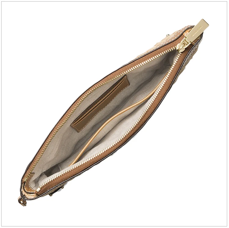 商品[国内直发] Michael Kors|Michael Kors 迈克高仕 女士棕褐色手拿包 32S8GMBC8W-Natultrapnk,价格¥744,第6张图片详细描述