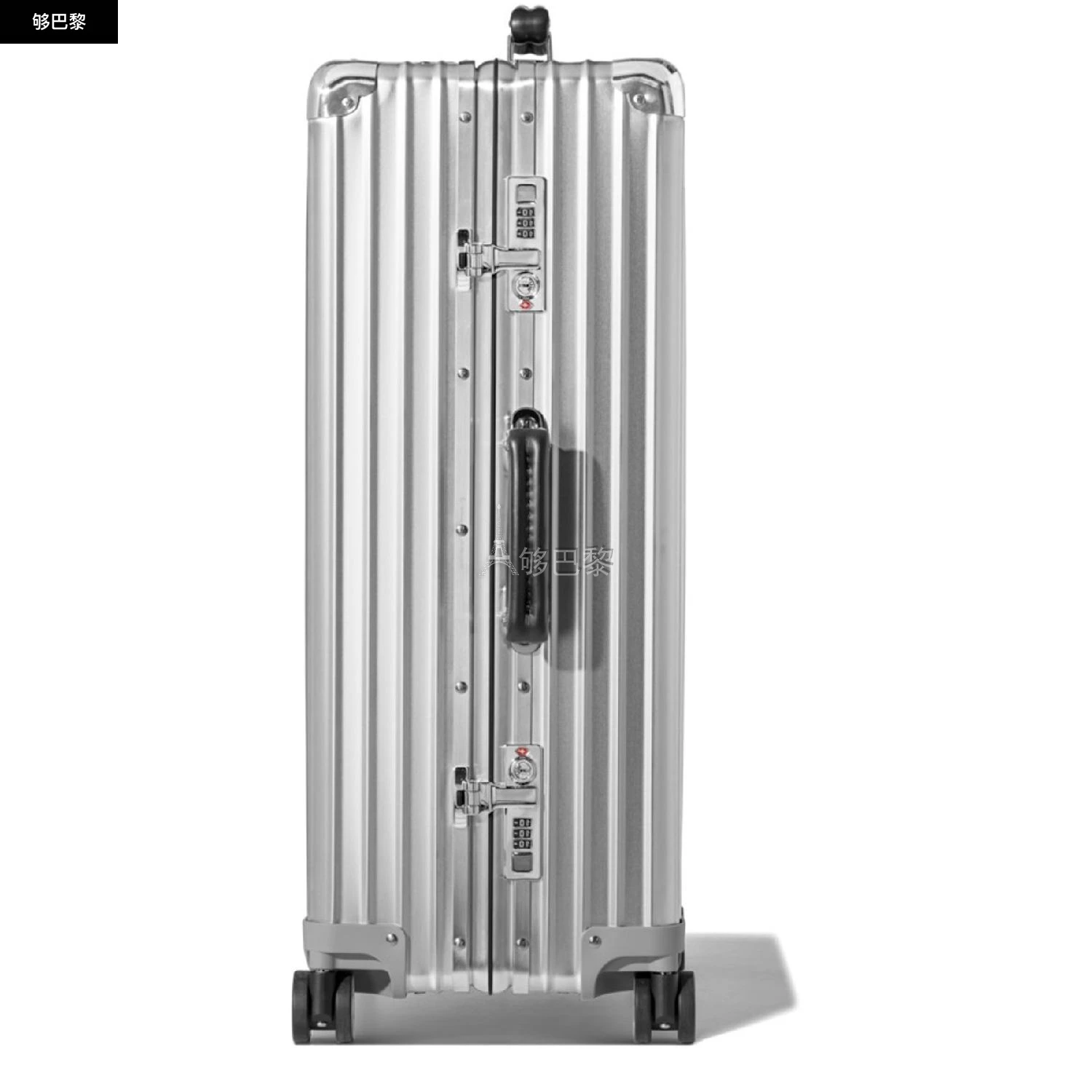 商品RIMOWA|【特惠8.7折】包邮包税【预售7天发货】 RIMOWA 女士 旅行箱 Classic 托运箱中号  RIM49F95SIL,价格¥12406,第3张图片详细描述