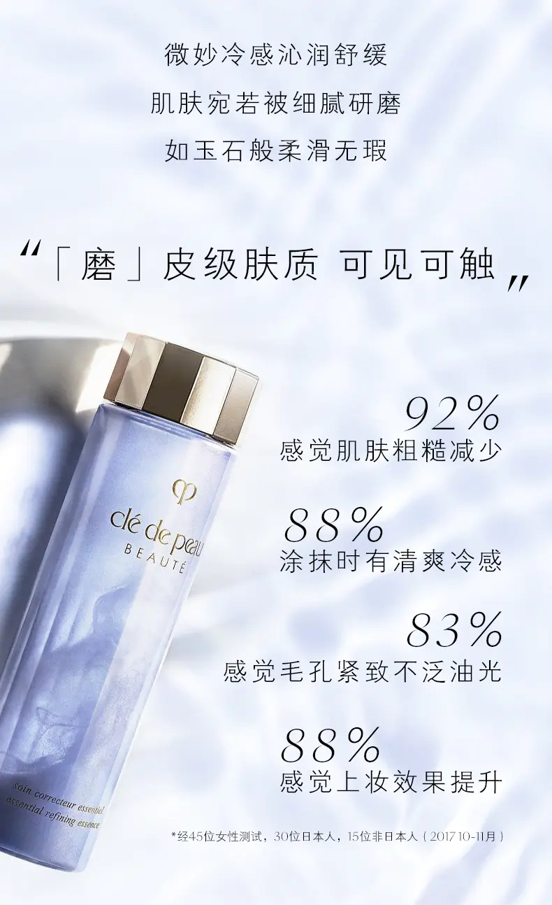 商品Cle de Peau|肌肤之钥CPB水磨精华液170ml/250ml弹润亮泽紧致肌肤【香港直邮】,价格¥540,第4张图片详细描述