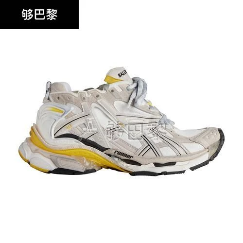 商品Balenciaga|【特惠9.0折】包邮包税【预售7天发货】 BALENCIAGA巴黎世家 女士 休闲运动鞋 跑鞋  BAL436Q5GRY,价格¥7791,第3张图片详细描述