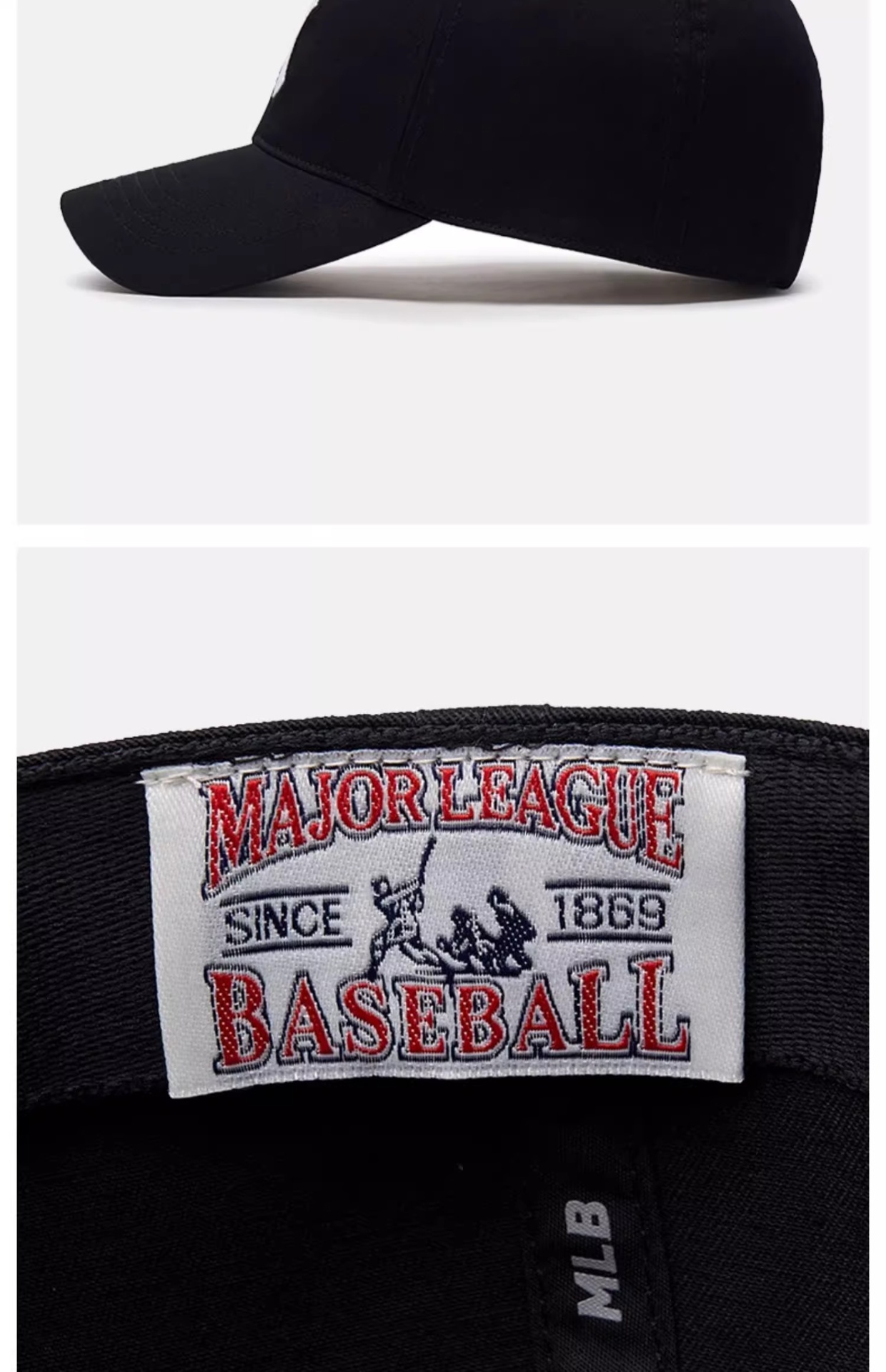 商品MLB|MLB官方张凌赫明星同款男女情侣遮阳棒球帽软顶CPB06,价格¥362,第17张图片详细描述