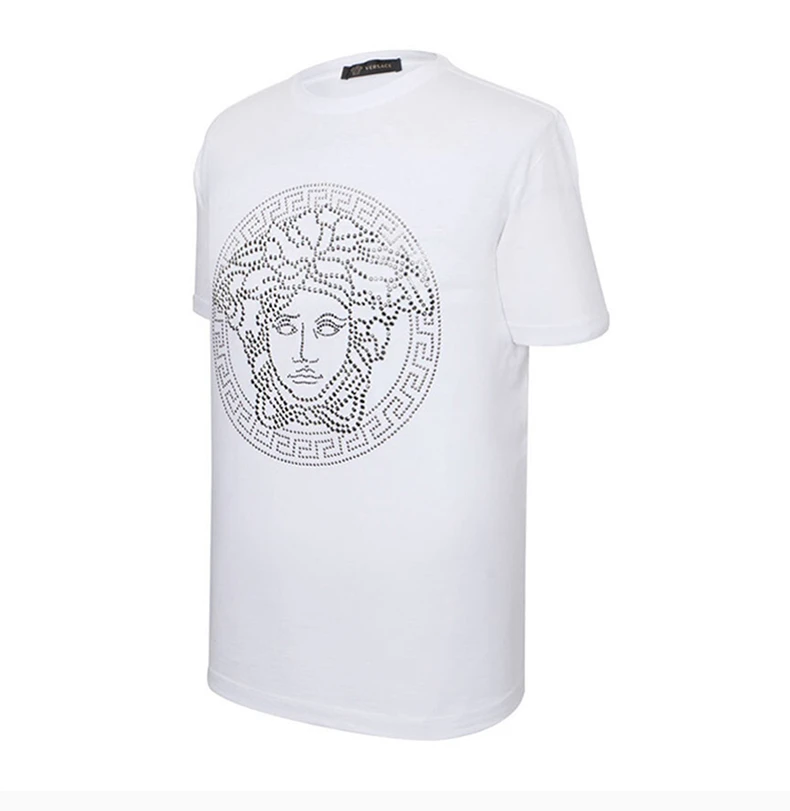商品Versace|VERSACE 白色男士T恤 A78902-A224620-A911,价格¥3785,第6张图片详细描述