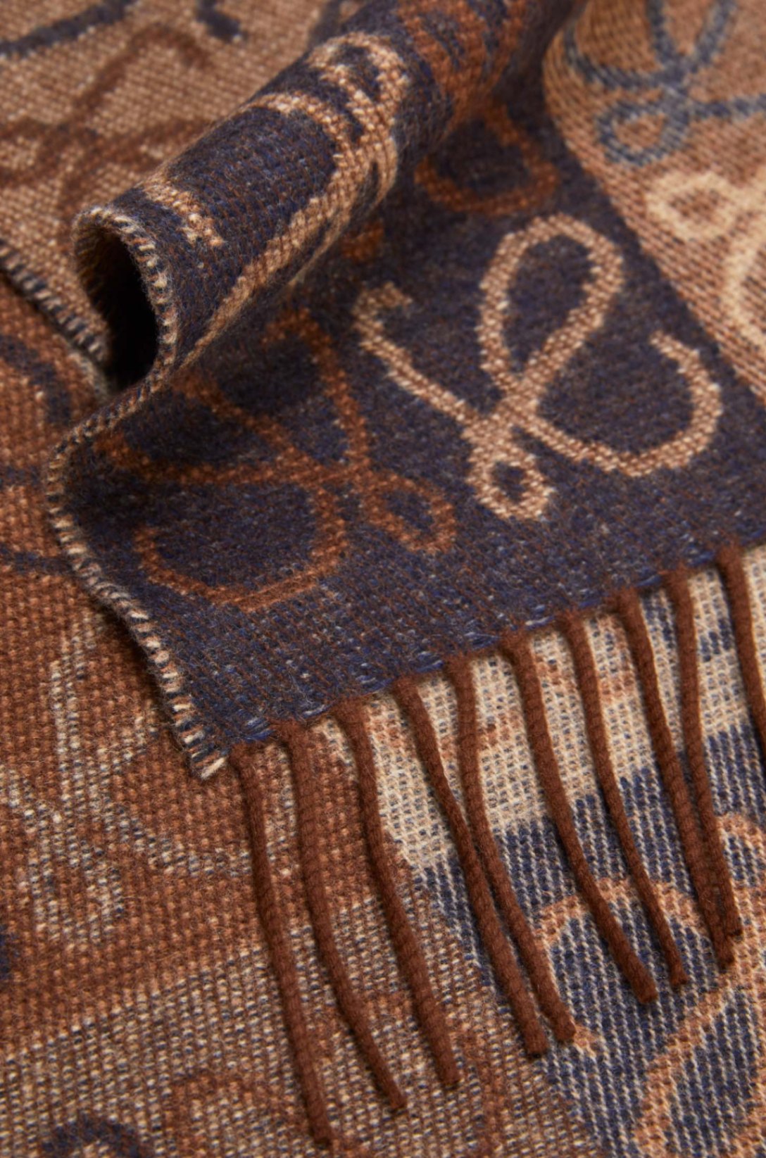 商品Loewe|LOEWE/罗意威 Anagram 羊毛羊绒围巾,价格¥3182,第14张图片详细描述