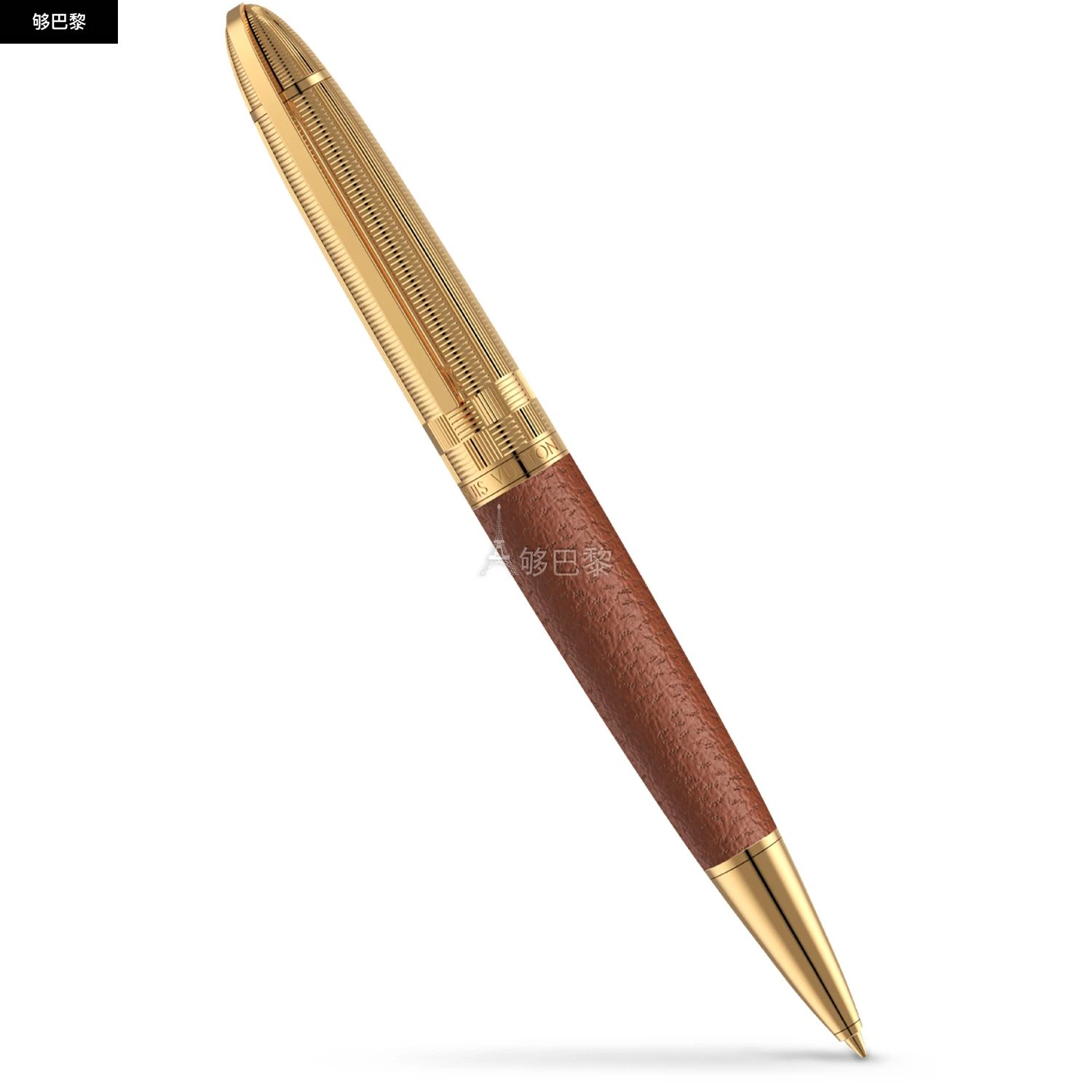 商品Louis Vuitton|【预售】 男士 文具 Spirit Gold 圆珠笔  N79054/MARRON LVUM4A4XBRW,价格¥6992,第4张图片详细描述