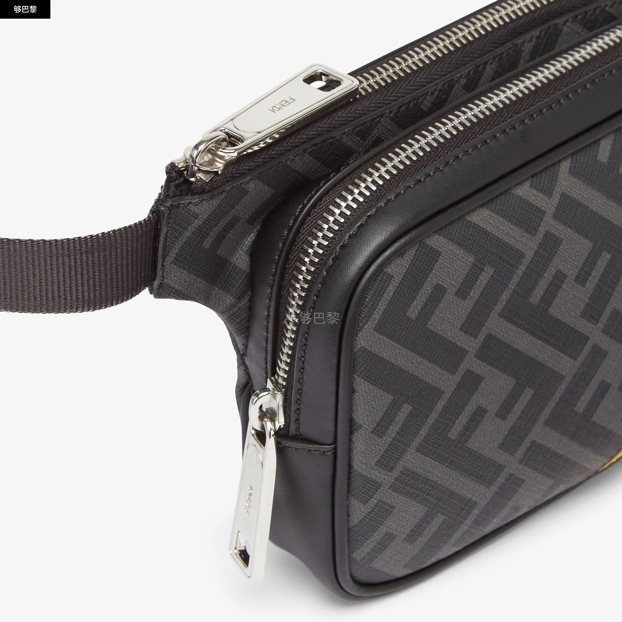 商品Fendi|【预售】 芬迪 25春夏 男士 腰包 Fendi Diagonal Belt Bag 7VA605ALKAF0R2A ,价格¥9408,第6张图片详细描述