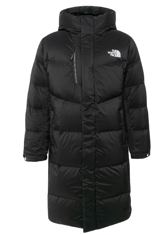 商品The North Face|【享贝家】（国内现货）THE NORTH FACE 胸前LOGO印花连帽长款羽绒服 冬季 男女同款 黑色 NC2DN72A G-LY,价格¥1695,第1张图片详细描述