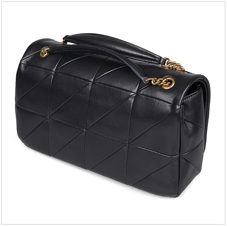 商品[国内直发] Yves Saint Laurent|YSL 圣罗兰 女士黑色羊皮单肩手提挎包 515821-COP67-1000,价格¥20544,第7张图片详细描述