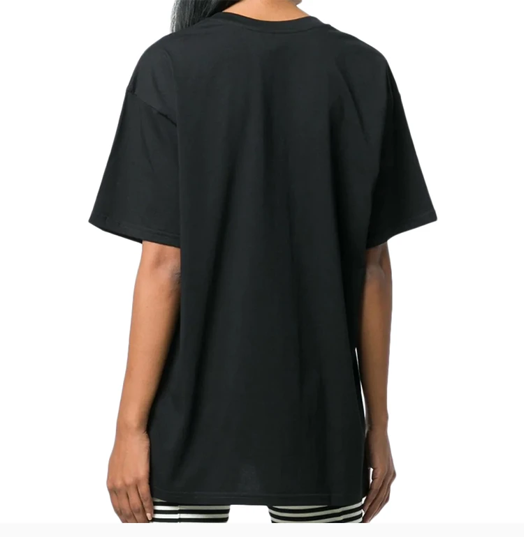 商品Moschino|MOSCHINO 黑色女士T恤 EV0702-0540-3555,价格¥1093,第6张图片详细描述