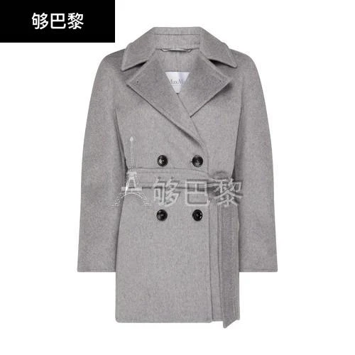 商品Max Mara|【特惠8.7折】包邮包税【预售7天发货】 MAX MARA 女士 大衣 Ragusa 短款外套  2310860339600 MAXG99JXGRY,价格¥24021,第2张图片详细描述