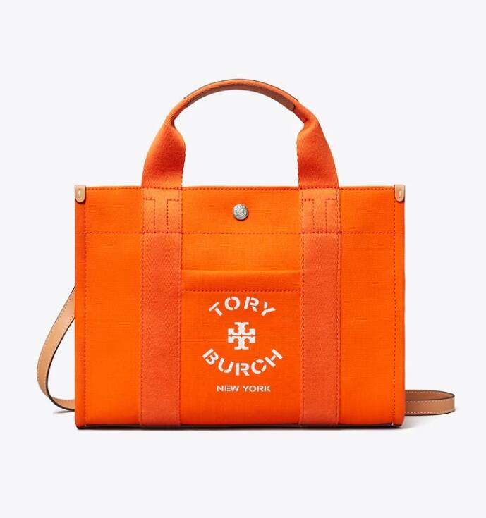 商品Tory Burch|汤丽柏琦 TORY 小号斜纹托特女包单肩斜挎（香港仓发货）,价格¥1462,第24张图片详细描述