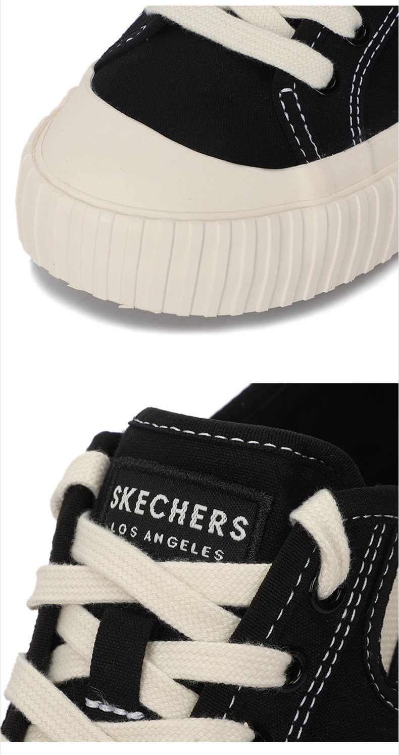 商品[国内直发] SKECHERS|NEW MOON女士休闲鞋帆布鞋,价格¥280,第3张图片详细描述