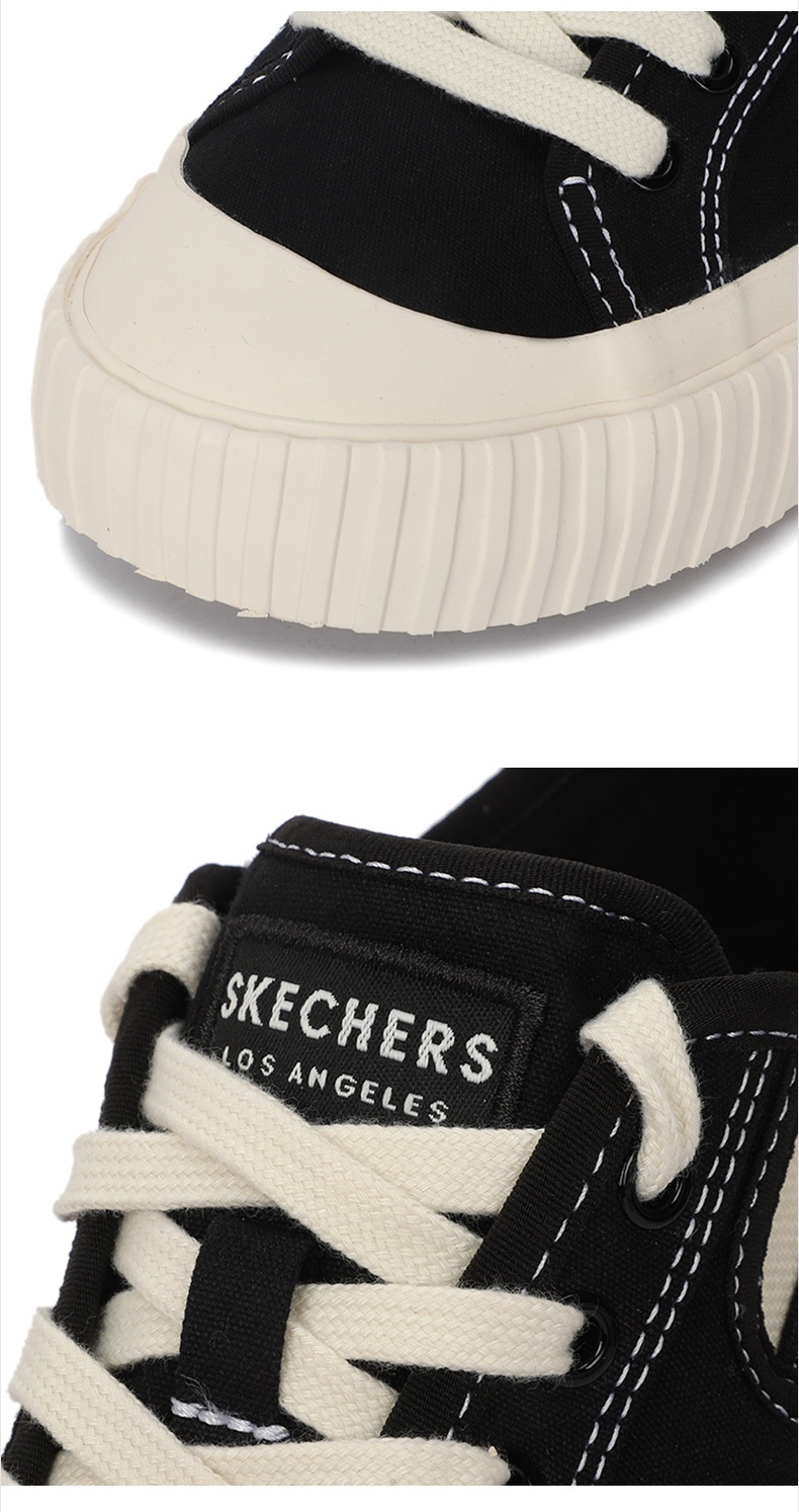 商品[国内直发] SKECHERS|NEW MOON女士休闲鞋帆布鞋,�价格¥279,第3张图片详细描述