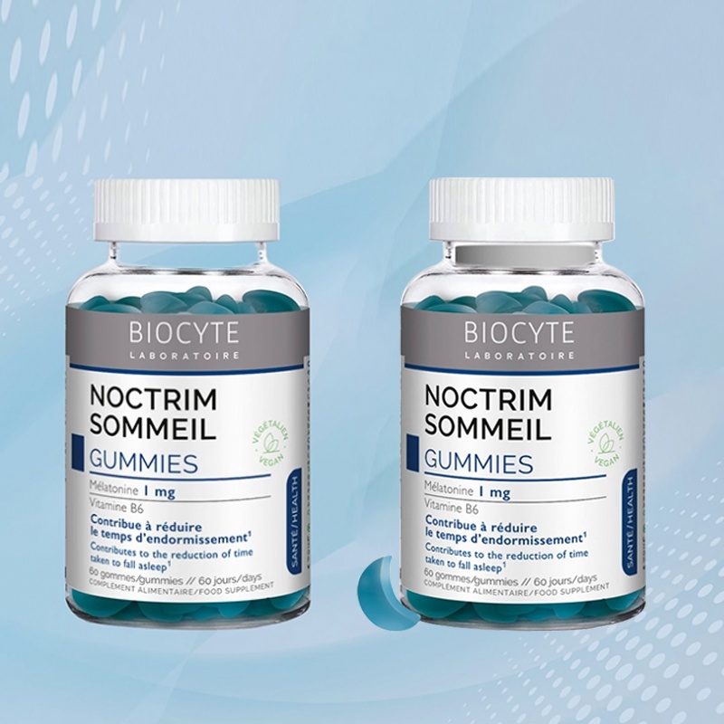 商品Biocyte|碧维斯助眠褪黑素软糖 60颗 调节睡眠改善入睡困难,价格¥157,第3张图片详细描述