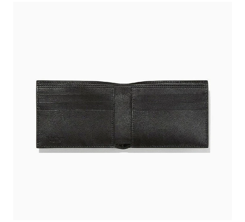 商品Salvatore Ferragamo|Salvatore Ferragamo 菲拉格慕 男士黑色印花图案短款钱包 66-A264-693694,价格¥1481,第6张图片详细描述