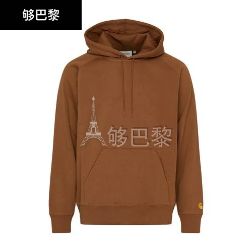 商品Carhartt WIP|【特惠8.7折】包邮包税【预售7天发货】 CARHARTT WIP 男士 卫衣 Chase 连帽衫  I026384/1R0XX CAHQ4N36BEI,价格¥1210,第2张图片详细描述