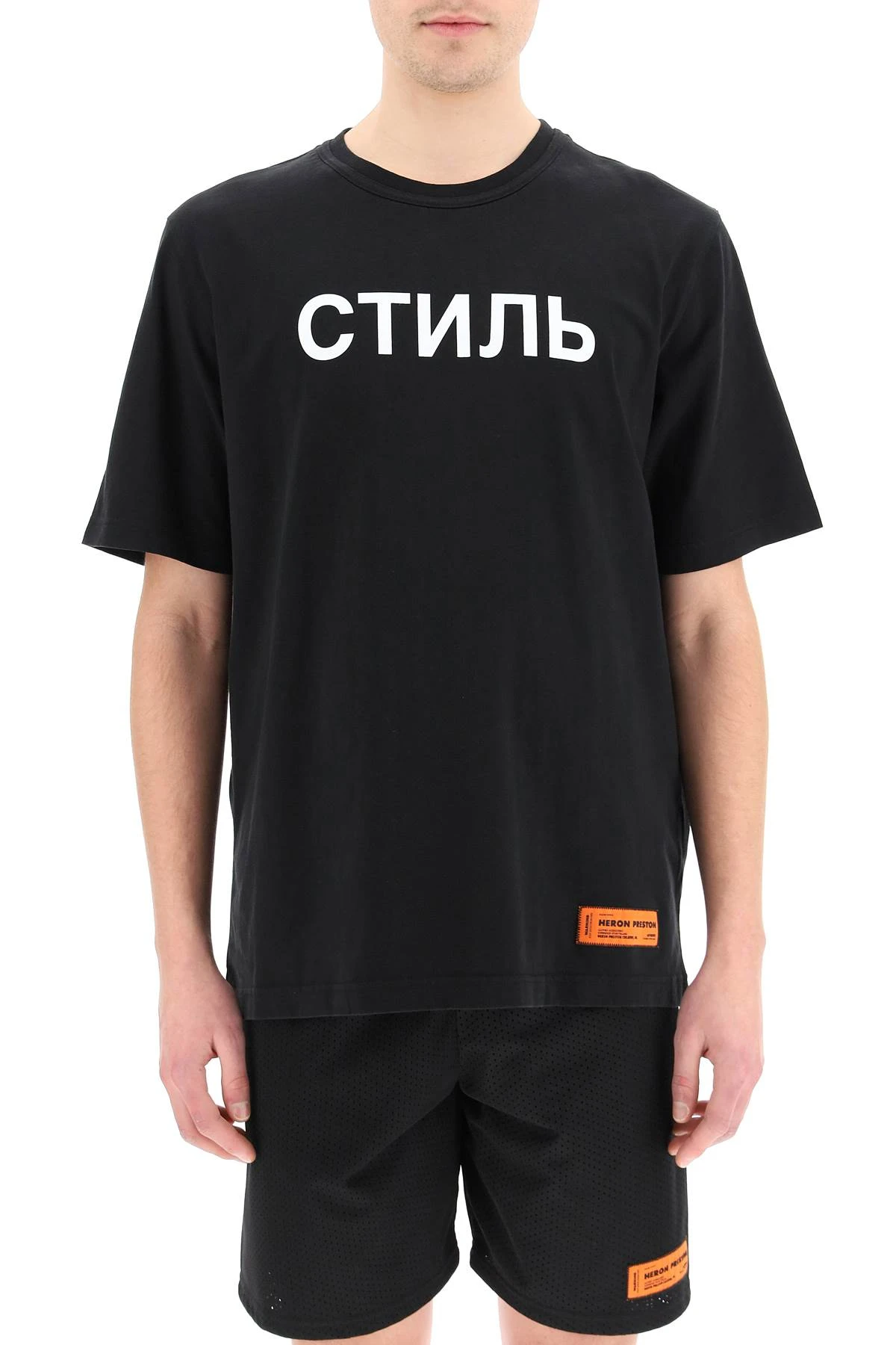 商品[国内直发] Heron Preston|HERON PRESTON 男印花男士T恤 HMAA025C99JER002-1001,价格¥486,第1张图片详细描述