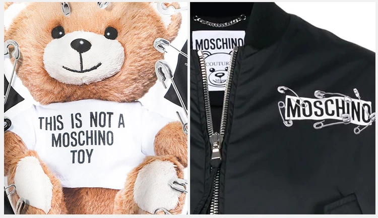 商品[国内直发] Moschino|MOSCHINO 黑色女士夹克 EV0525-5515-1555,价格¥4412,第8张图片详细描述